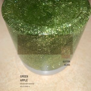 Green Apple Glitter Gloss
